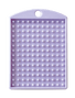 Pixelhobby Medallion Baseplate & Coloured Cord | Create a Mini Mosaic Keyring/Decoration