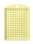 Pixelhobby Medallion Baseplate & Coloured Cord | Create a Mini Mosaic Keyring/Decoration
